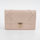 Christian Dior Diorama Wallet On Chain Pink